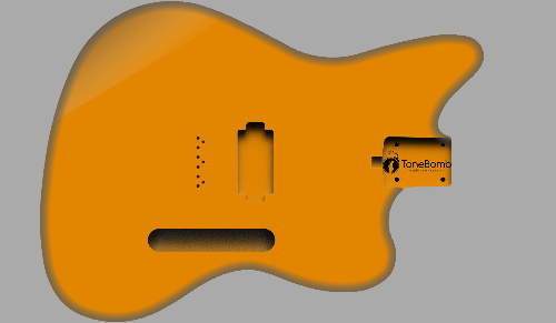 Jazzcaster Body