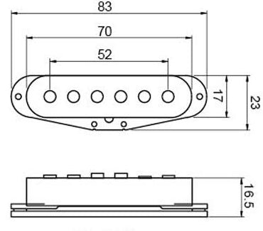 Vintage Strat Pickup Set