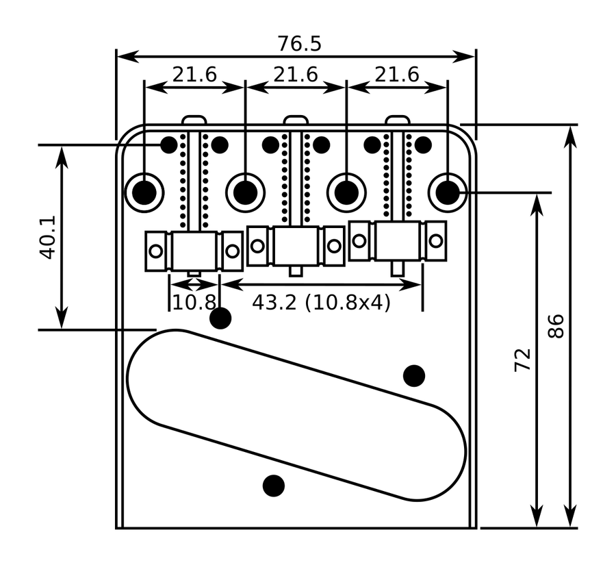 Tele® Style Bridge